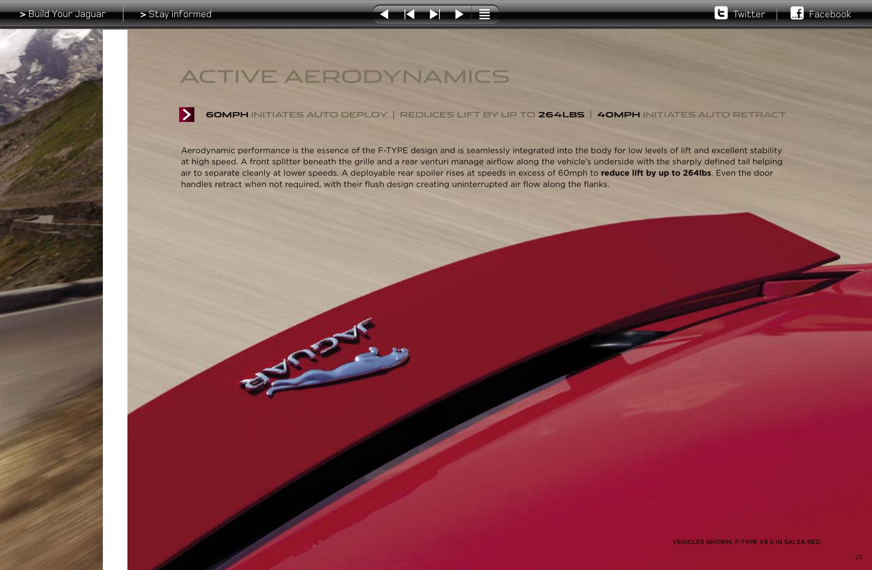 2014 Jaguar F-Type Brochure Page 26